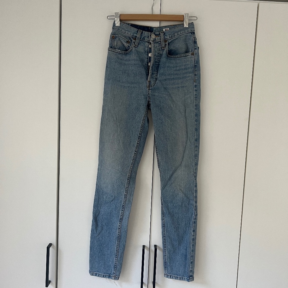 RE/DONE Straight Leg Denim